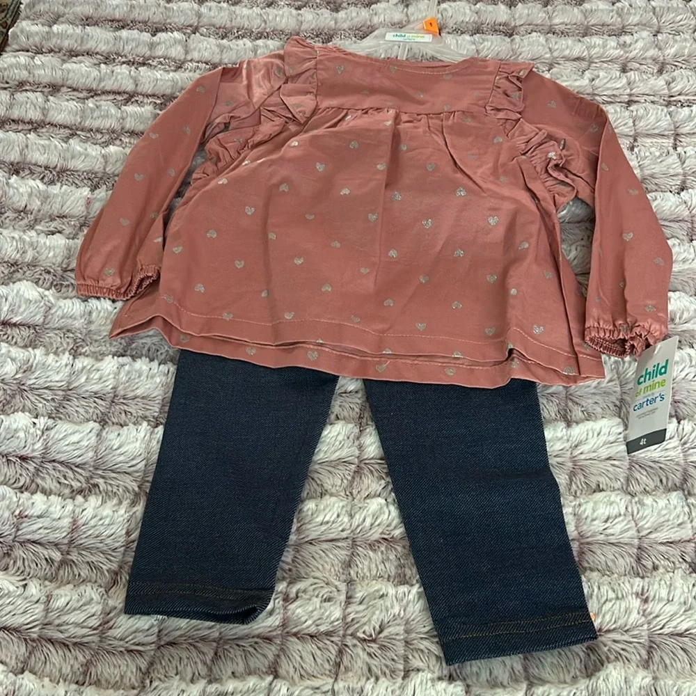 Carter 2 pc outfit size 4T